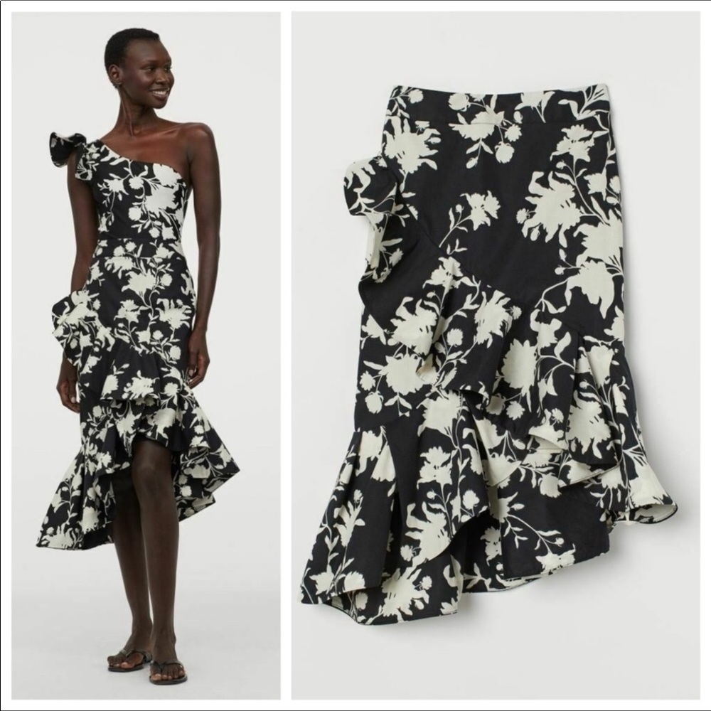 NWT Johanna Ortiz x H&M Flounce Skirt - Picture 8 of 11